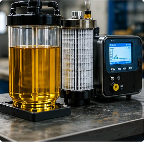 Hydraulic accumulator technical diagram